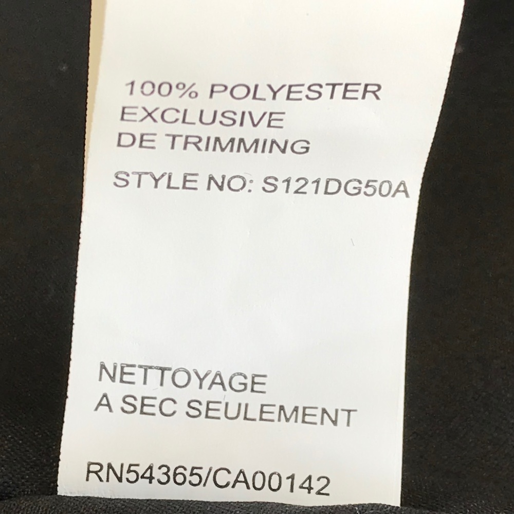 NWT Peter Nygard Iconic Collection Handcrafted Black & Silver Missy’s Jacket - Picture 12 of 16
